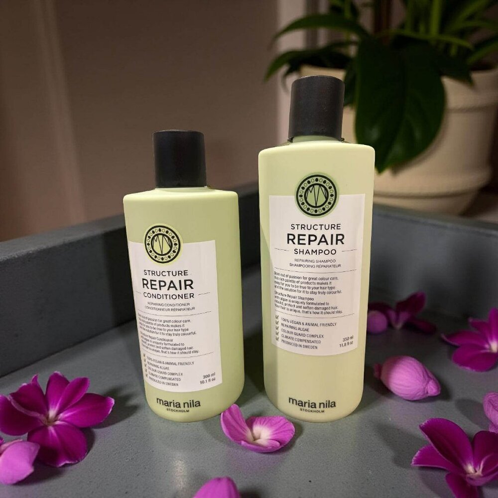 Maria Nila Structure Repair Leave In Shampoo Conditioner